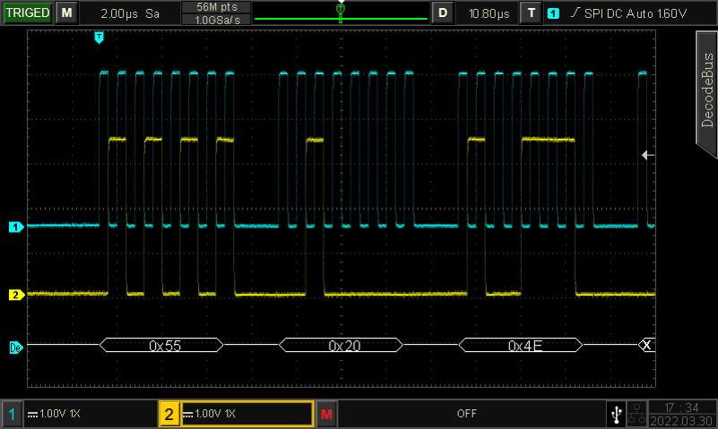 串行总线触发和硬件解码（RS232/I²C/SPI/CAN/LIN）