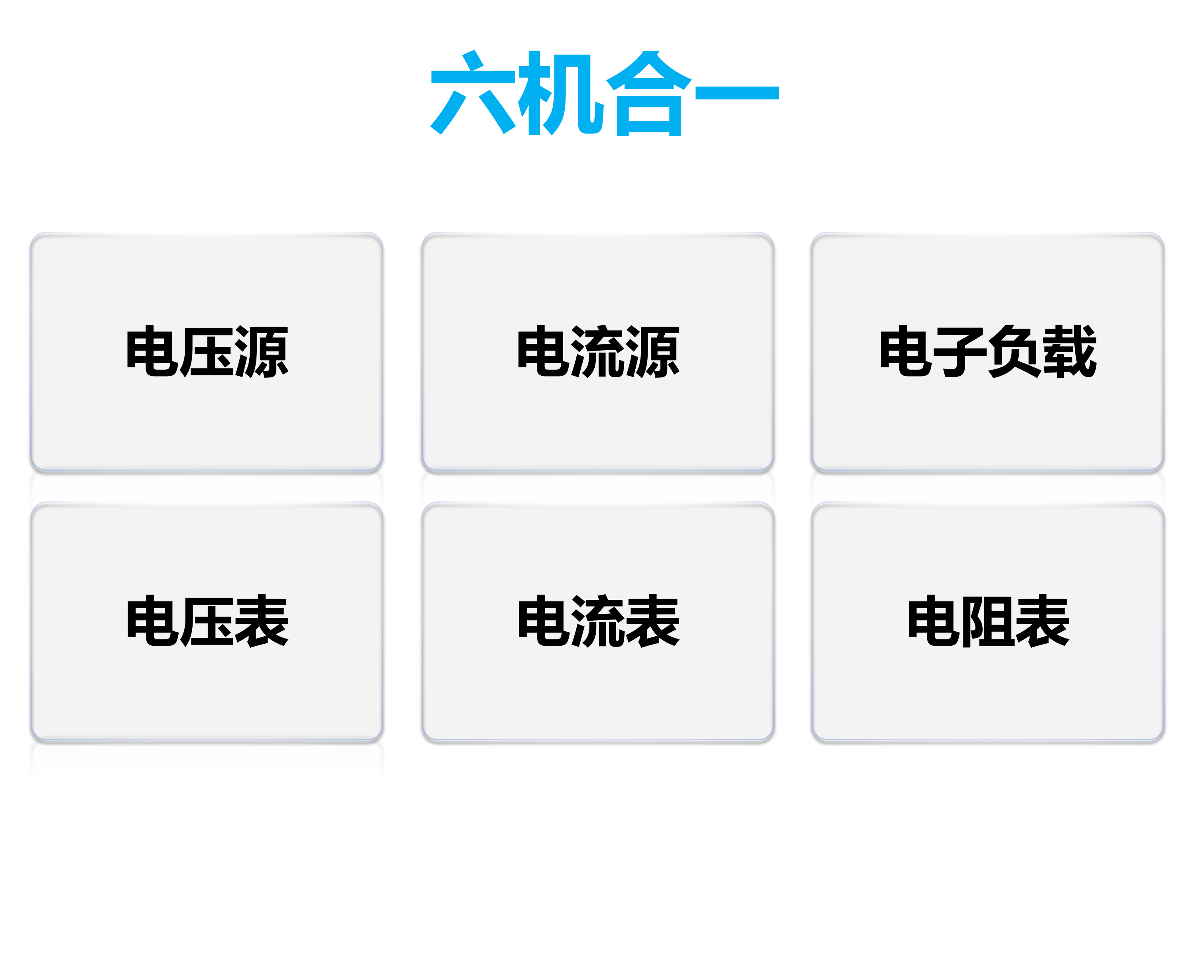 六机合一的一体化设计
