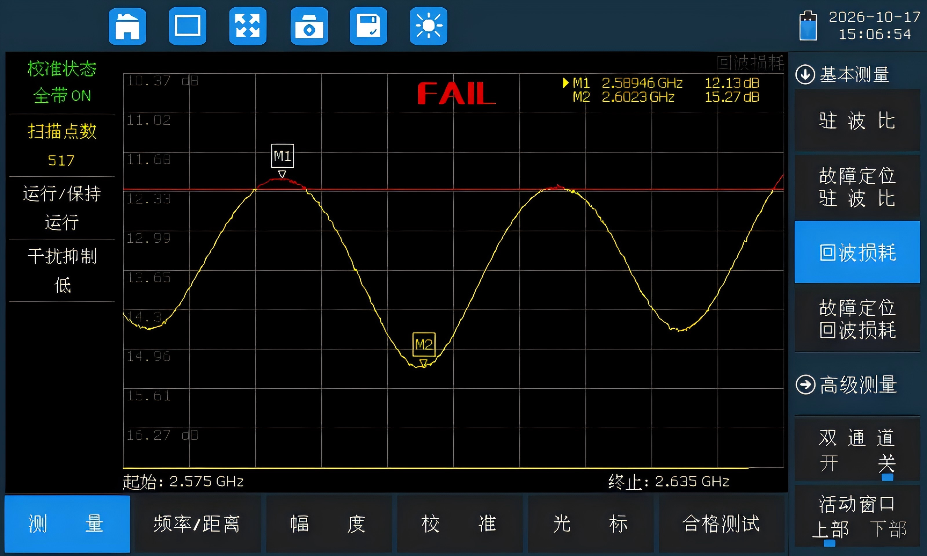 天馈线系统基础测试